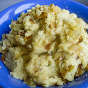 Картофельное пюре без масла