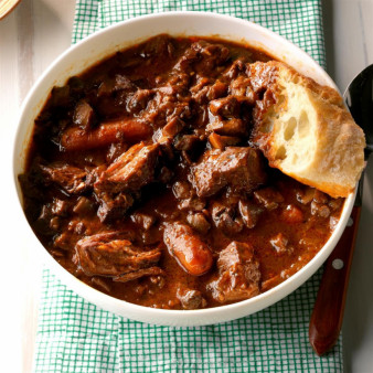 Mainly Mushroom Beef Carbonnade