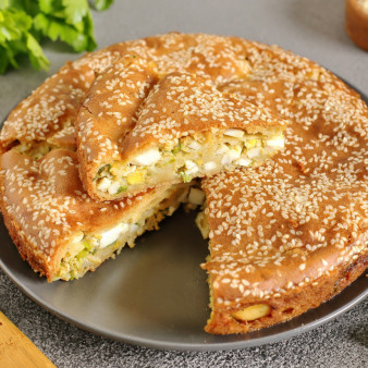 Наливной пирог