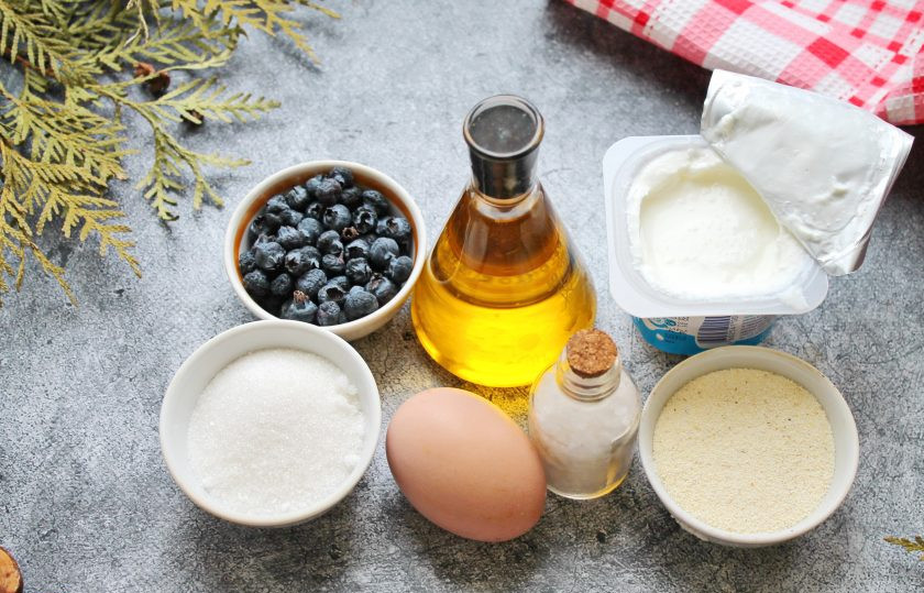 1. Этап. Запеканка из детского творожка Агуша: Подготовьте все необходимые ингредиенты для приготовления запеканки из творожного творожка 