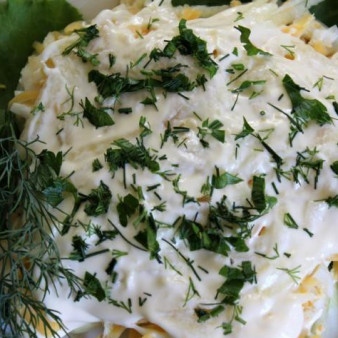 Праздничный салат Красотка