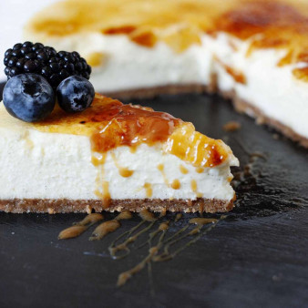 Crème Brûlée Cheesecake