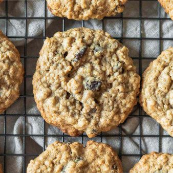 The Best Oatmeal Raisin Cookies