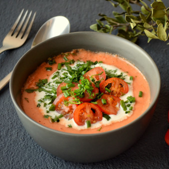 Постный гаспачо