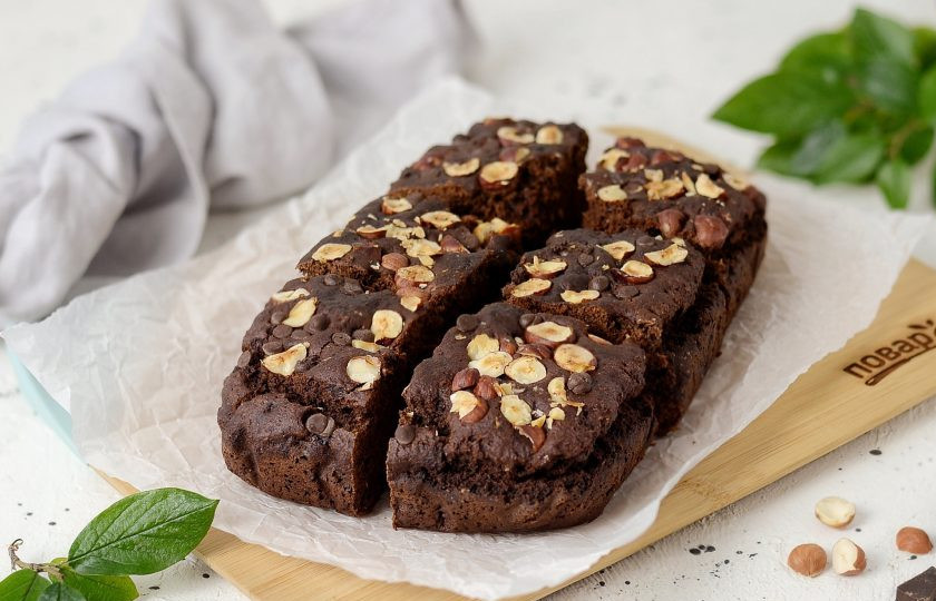 1. Этап. Брауни без глютена: Брауни без глютена готов, приятного вам аппетита!