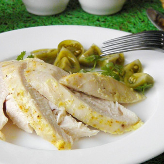 Куриная грудка на пару в мультиварке