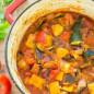 Рататуй из баклажана и цуккини