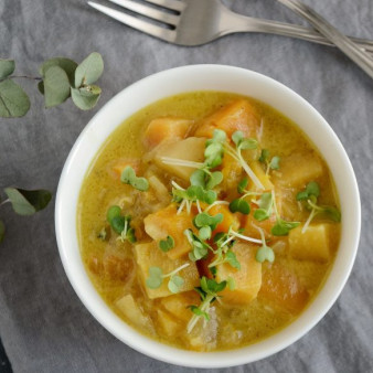 Карри с тыквой