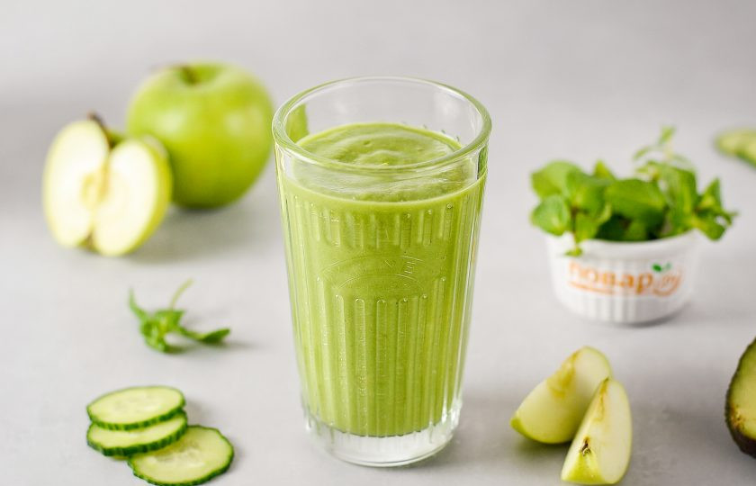 1. Этап. Смузи овощной: Овощной смузи готов!