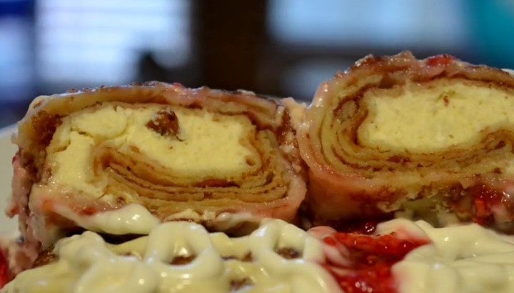 1. Этап. Ажурные блинчики на дрожжах: 8. Вот, блинчики готовы, можно подавать к столу!