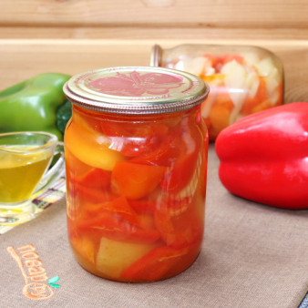 Перец с медом на зиму