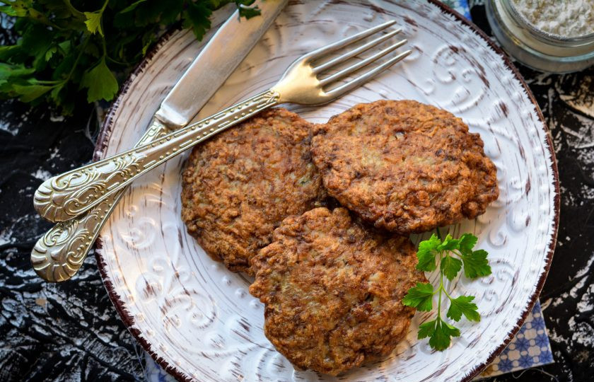 1. Этап. Котлеты из куриных потрохов: Котлеты готовы. Приятного аппетита!