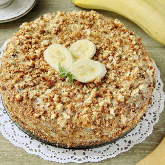 Банановый торт в мультиварке