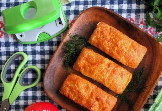 1. Этап. Заливные пирожки с индейкой: Возьмите с собой на работу или положите детям в школу.