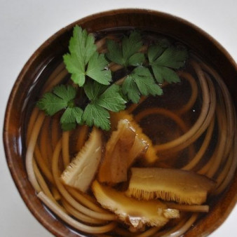 Грибной мисо суп