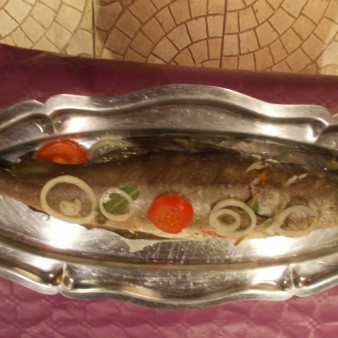 Сайда в духовке