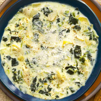 Spinach Artichoke Dip Soup