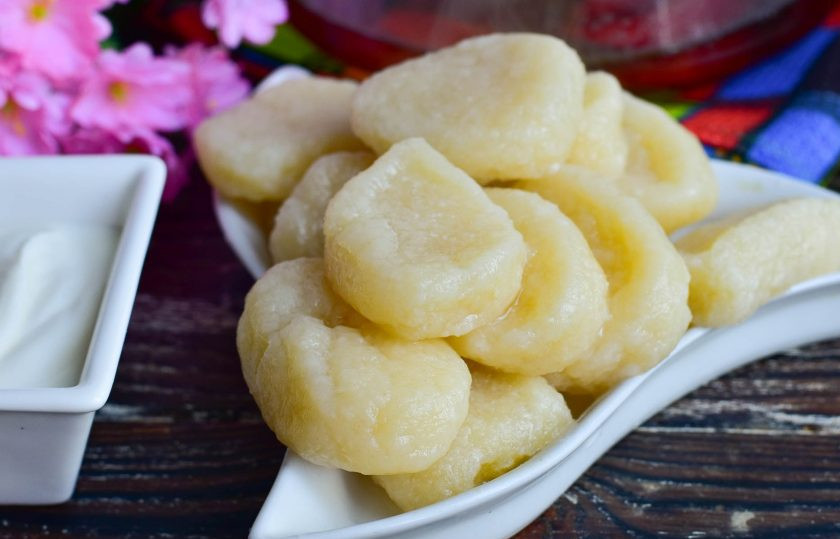 1. Этап. Ленивые вареники без муки: Ленивые вареники без муки готовы! Приятного аппетита!