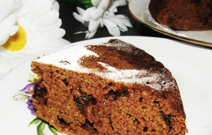 1. Этап. Диетическая коврижка: Запекайте коврижку в течение 20 минут. Готовую выпечку присыпьте сахарной пудрой. Вкусного чаепития!