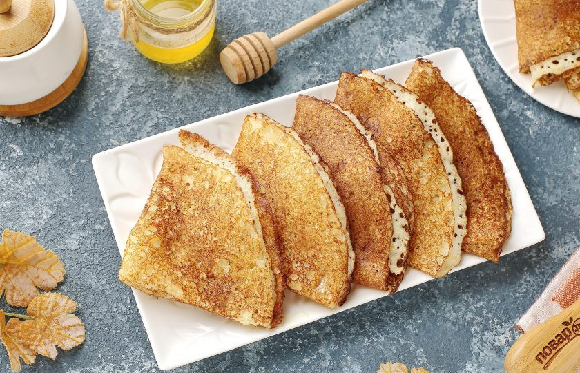 1. Этап. Рисовые блинчики: Рисовые блинчики готовы. Приятного аппетита!