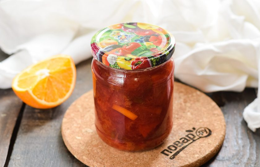 1. Этап. Варенье из сливы с апельсином: Приятного аппетита!