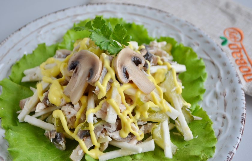 1. Этап. Английский салат: Приятного аппетита!