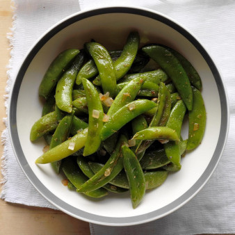 Roasted Sugar Snap Peas