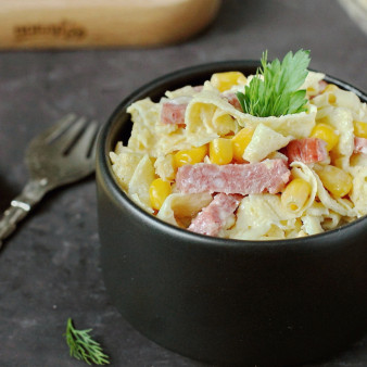 Блинный салат