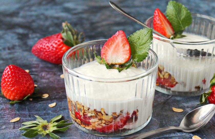 1. Этап. Клубничные хлопья Облако: Приятного аппетита!