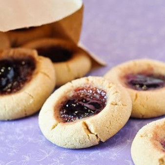 Мини-печенье с джемом