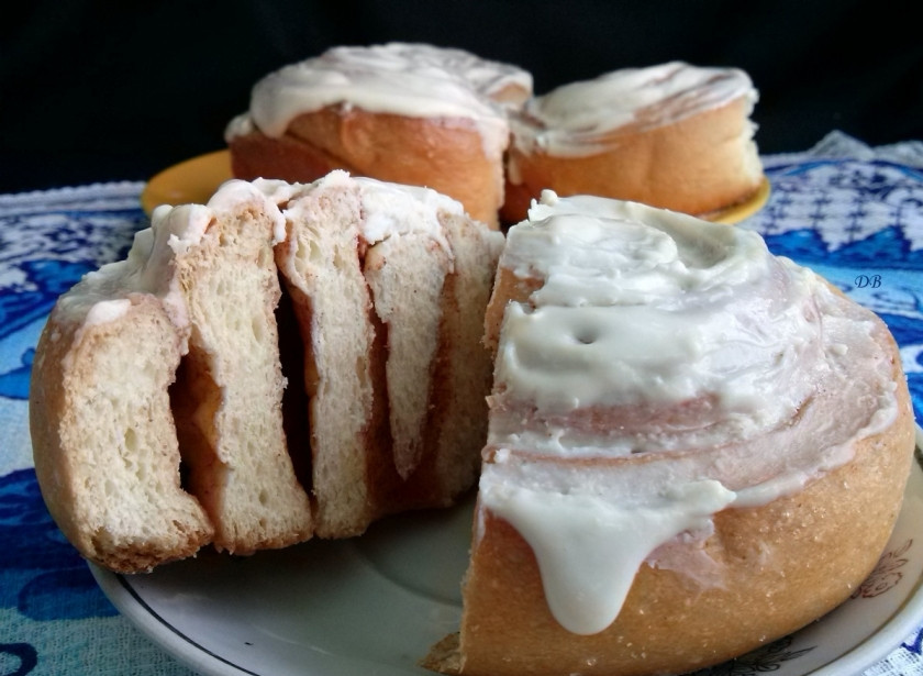 1. Этап. Булочки с корицей Синнабон: Приятного аппетита!