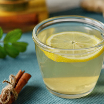 Зеленый чай с имбирем и корицей