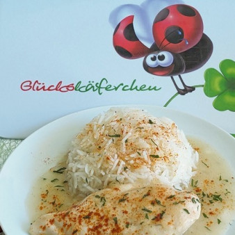 Куриная грудка в кокосово-лаймовом соусе