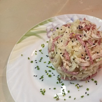 1. Этап. Салат Любавушка: Приятного аппетита!