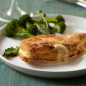 Cheese-Stuffed Chicken Cutlets with Mustard Sauce