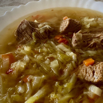 Щи из свежей капусты