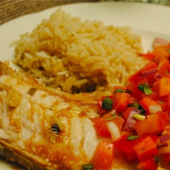 Окунь в духовке в фольге