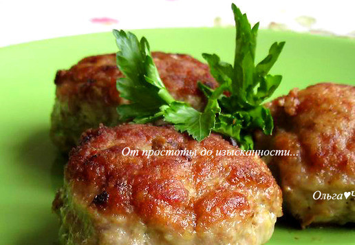 1. Этап. Котлеты с рыбным соусом: Приятного аппетита!