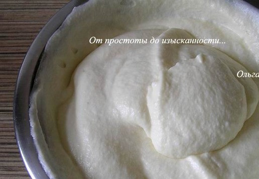 1. Этап. Десерт-мусс «Два шоколада»: Деликатно перемешайте.