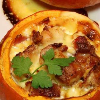 Тыква с мясом