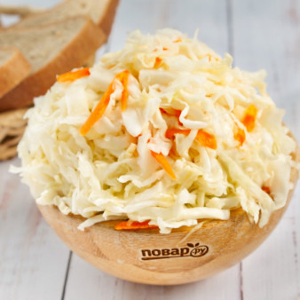 Хрустящая квашеная капуста