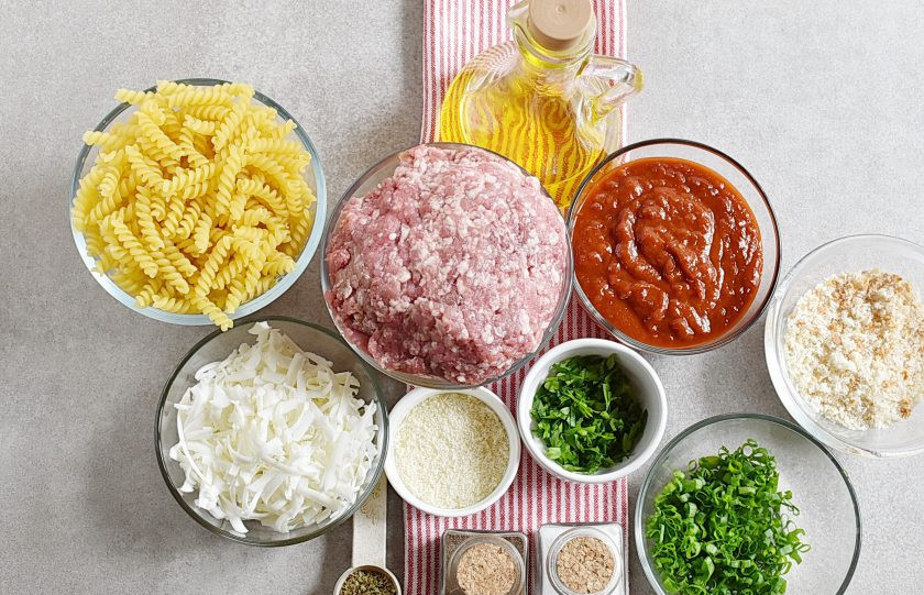 1. Этап. Итальянский ужин: Подготовьте ингредиенты.