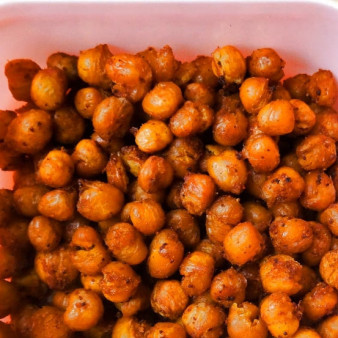 Жареный нут (питательный перекус)