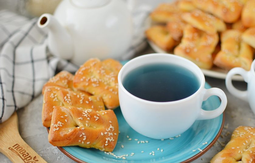 1. Этап. Пышки в духовке: Приятного аппетита!