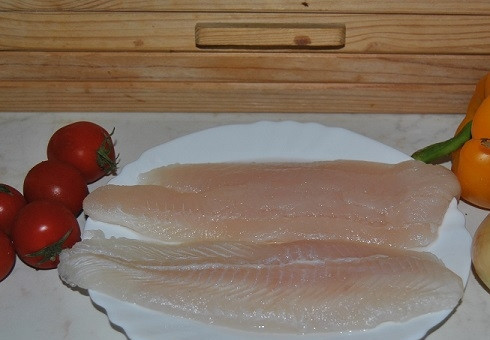1. Этап. Пангасиус в духовке: Вот и все продукты, которые нам понадобятся.