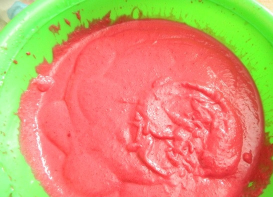 1. Этап. Свекольно-картофельный дип: 3. И взбиваем все до однородного состояния с помощью блендера.