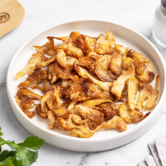 Жареные грибы ежовики