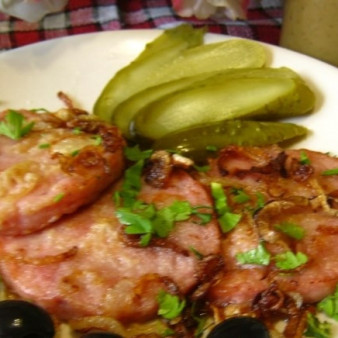 Жареная ветчина