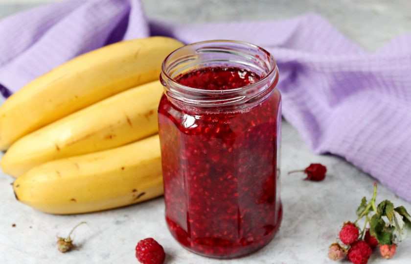 1. Этап. Варенье из малины с бананом: Хороших заготовок!