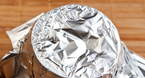 1. Этап. Тыква, фаршированная мясом: Накрываем тыкву фольгой и запекаем ее в духовке 1 час, температура 160 градусов.